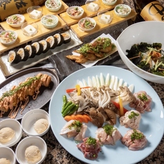 地鶏陶板焼　炙(abura)のコース写真
