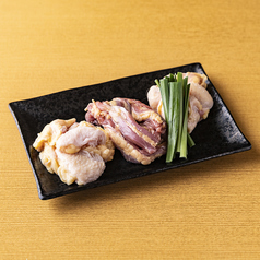 希少親鶏三種セット 一人前