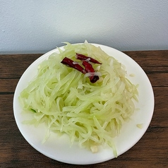 酸っぱ辛いパパイヤ