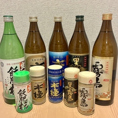 お酒も各種取り揃えております