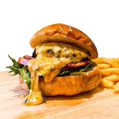 シンプルチーズバーガー