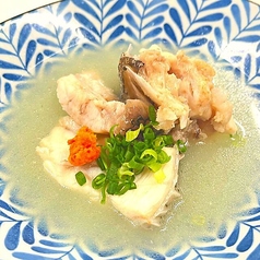 クエの骨蒸し