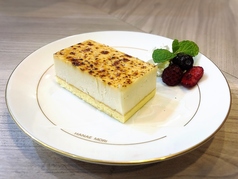 チーズケーキブリュレ