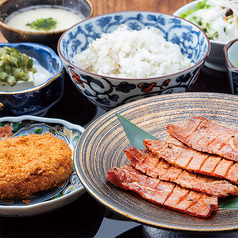 仙台牛たんと牛たんコロッケ御膳