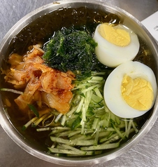 もずくで冷麺 ( Mozuku cold noodles )