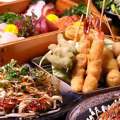 炭火焼鳥 串カツ お好み焼き 肉寿司 食べ飲み放題 個室居酒屋 あたぼうや 難波心斎橋のコース写真