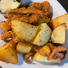 蛸と芋のフリット