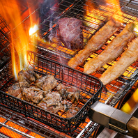 【炭火焼き】じっくり焼き上げ旨み凝縮♪