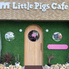 m Little Pigs Cafe エムリトルピッグスカフェのロゴ