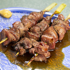 鶏白レバー串