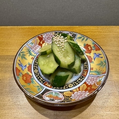 胡瓜の自家製白だし漬