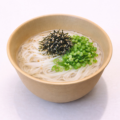 〆のにゅうめん（たっぷり二人前）