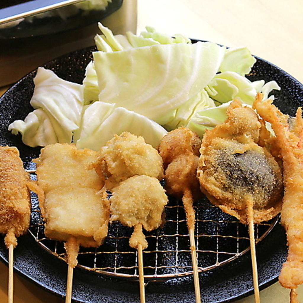 【7月上旬オープン予定！】阪急三宮駅から徒歩2分！串カツなどコスパ◎の絶品料理がずらり！