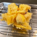 料理メニュー写真&nbsp;栗と薩摩芋のかき揚げ