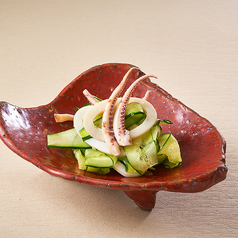 塩丸イカのきゅうり