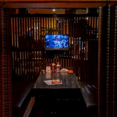 小型TVも水槽もあり雰囲気◎