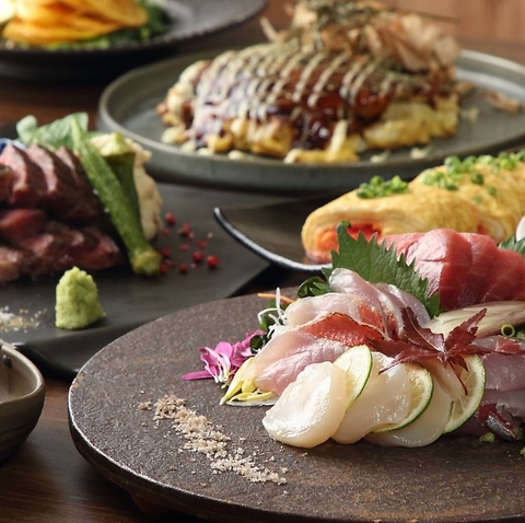 ☆こだわりの刺身☆厳選お肉達☆旬の食材の料理☆どんなシュチュエーションも対応