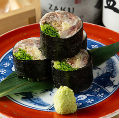 イワシの薬味巻き