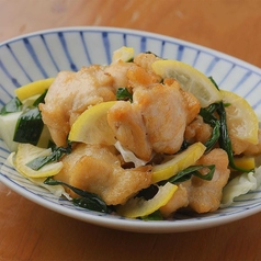 手羽トロレモン炒め