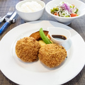 料理メニュー写真&nbsp;メンチカツ