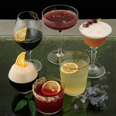 種類豊富な飲み物をご用意