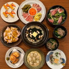 と 四条烏丸店のコース写真