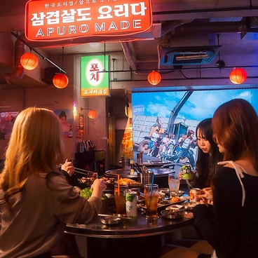 小さな韓国 あぷろ 四ツ橋南船場店の雰囲気1