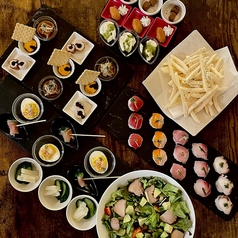 創作和食ト旨シ酒 Puff ball パフボールのコース写真