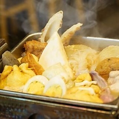 骨付鳥と鶏ダシおでん 秋冬 京味噌モツ煮 春夏 歩 八丁堀店のコース写真