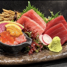 生本マグロいいとこ 3点盛り