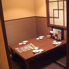 完全個室の人気席!!接待やデートに御活用下さい。