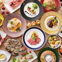 京都新阪急ホテル レストラン ブールヴァールのコース写真