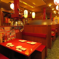 活気あふれる心地よい空間◎