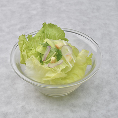 サラダ大盛りに変更