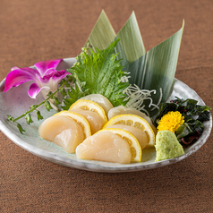 ホタテのお刺身