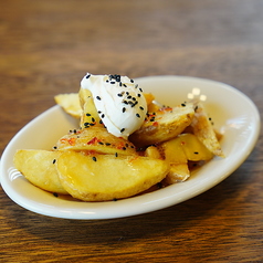 サワースウィートチリポテトの写真