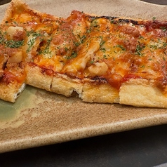 京揚げと釜しらすのモチモチチーズ焼き
