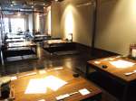 全席掘りごたつだからゆったりとくつろげます。完全個室もあります。人数によって様々なレイアウトで