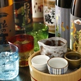 旬の日本酒飲み比べ！常時8種類の日本酒が勢ぞろい！！