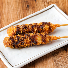 串揚げ(ソース・味噌) 各1本