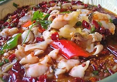 魚のピリ辛煮込み