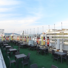 屋上ビアガーデン HOP LAND 姫路山陽百貨店の特集写真