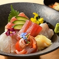 料理メニュー写真 【ディナー】潮目丼　マミーすいとん付