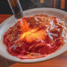 炙り牛すき焼き~とろ~り卵黄のせ~