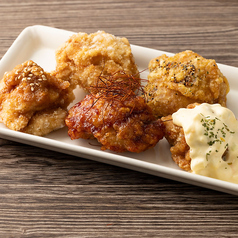 マルキン醤油唐揚げ５色（プレーン・レモンペッパー・極・旨辛醤・チキン南蛮）