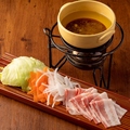 料理メニュー写真&nbsp;オイルしゃぶしゃぶ