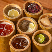 料理とのペアリングを楽しむ種類豊富なドリンク