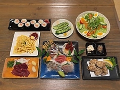 海鮮 火の鳥 東青梅のコース写真