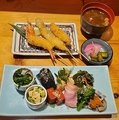 料理メニュー写真&nbsp;串とおばんざい定食
