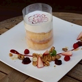 料理メニュー写真&nbsp;ラズベリーパンケーキ